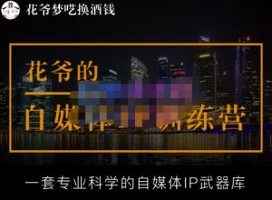 花爷的自媒体IP训练营【14期】,一套专业科学的自媒体IP武器库（更新2023年3月）-沐风资源库