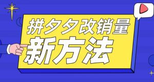 拼多多改销量新方法+卡高投产比操作方法+测图方法等-沐风资源库