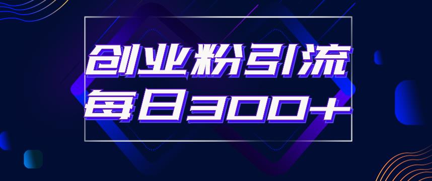 日引流300+创业粉的手绘拆解视频是怎么做的？单个账号7天引流2000，变现6万块-沐风资源库