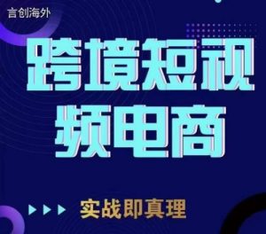 钧哥TikTok短视频底层实操，言创海外跨境短视频，实战即真理-沐风资源库