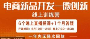 南掌柜·电商新品开发——微创新，电商新品微创新是你企业发展的护城河-沐风资源库