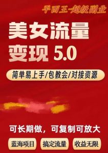 TK美女短视频变现项目无限复制（升级版），全网最高性价比项目【揭秘】-沐风资源库