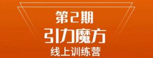 南掌柜·引力魔方拉爆流量班，7天打通你开引力魔方的任督二脉-沐风资源库