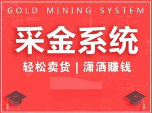 采金系统2.0，私域成交，快速成交收钱，轻松卖货，业绩暴涨，潇洒赚钱-沐风资源库