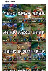 副业拆解：抖音王者荣耀游戏变现副业项目，视频版一条龙实操玩法分享给你-沐风资源库