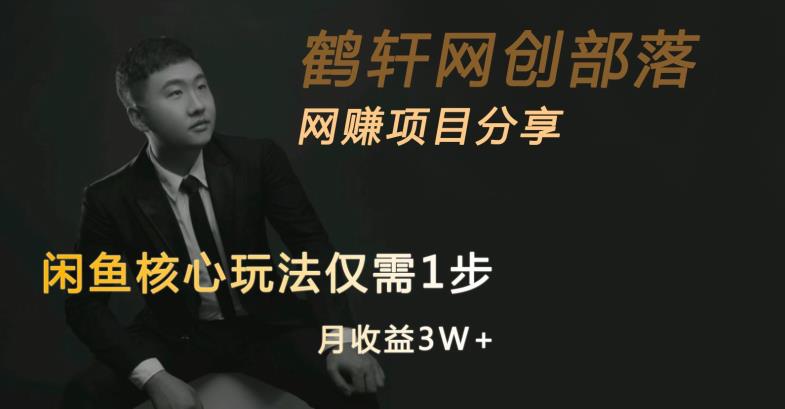 闲鱼核心玩法不卖货也能1年变现20W，玩法简单-沐风资源库