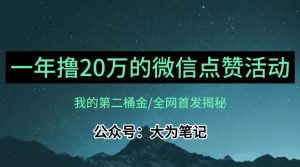 【保姆级教学】全网独家揭秘，年入20万的公众号评论点赞活动冷门项目-沐风资源库