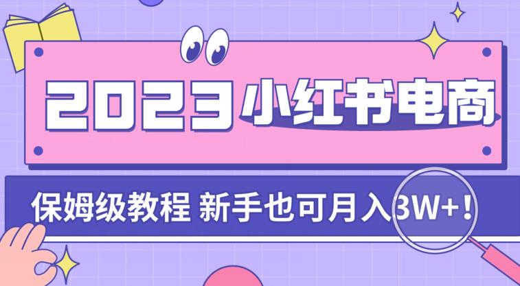 阿本小红书电商陪跑营4.0，带大家从0到1把小红书做起来-沐风资源库