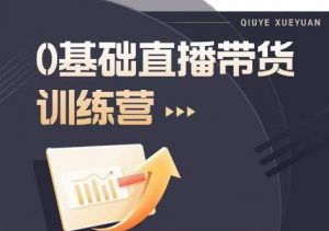 2023直播带货入门进阶运营实训课程，新手直播运营培训实操课-沐风资源库