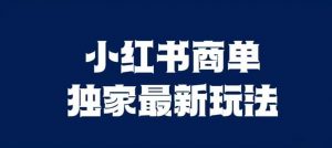 小红书商单最新独家玩法，剪辑时间短，剪辑难度低，能批量做号【揭秘】-沐风资源库