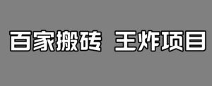 百家最新搬运玩法，单号月入5000+【揭秘】-沐风资源库