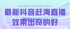 最新抖音快手赶海无人直播流量庞大，效果出奇的好（教程+素材）-沐风资源库