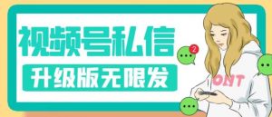视频号暴力私信升级版，引流精准效果炸裂（教程+脚本）【揭秘】-沐风资源库