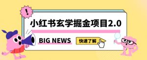 小红书玄学掘金项目，值得常驻的蓝海项目，日入3000+附带引流方法以及渠道【揭秘】-沐风资源库