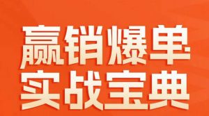 赢销爆单实战宝典，58个爆单绝招，逆风翻盘-沐风资源库