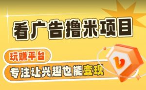 【海蓝项目】广告掘金日赚160+（附养机教程）长期稳定，收益妙到【揭秘】-沐风资源库