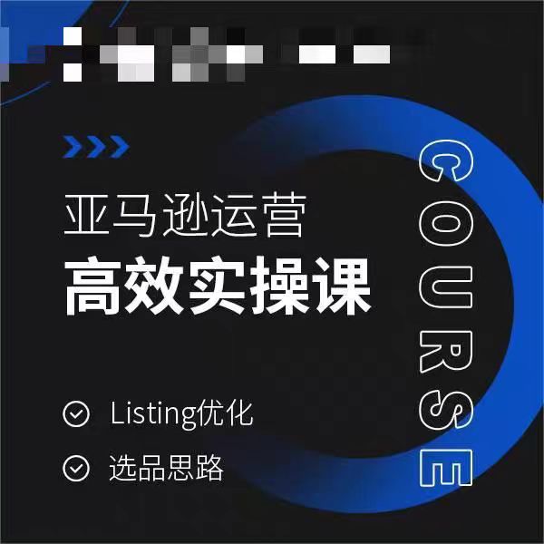 亚马逊运营高效实操课，Listing优化，选品思路-沐风资源库