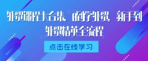 外贸课程大合集，0到1学外贸，新手到外贸精英全流程-沐风资源库