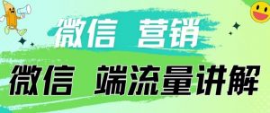 4.19日内部分享《微信营销流量端口》微信付费投流【揭秘】-沐风资源库