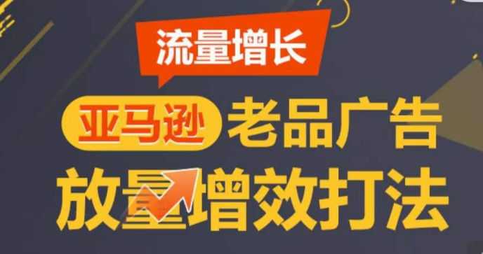 亚马逊流量增长-老品广告放量增效打法，循序渐进，打造更多TOP listing​-沐风资源库
