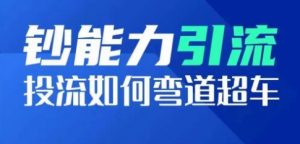 钞能力引流：投流如何弯道超车，投流系数及增长方法，创造爆款短视频-沐风资源库