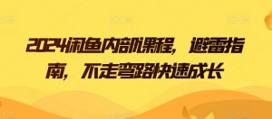 2024闲鱼内部课程，避雷指南，不走弯路快速成长-沐风资源库