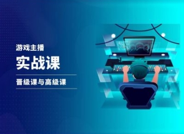 游戏直播实战课，抖音直播晋级课与高级课-沐风资源库