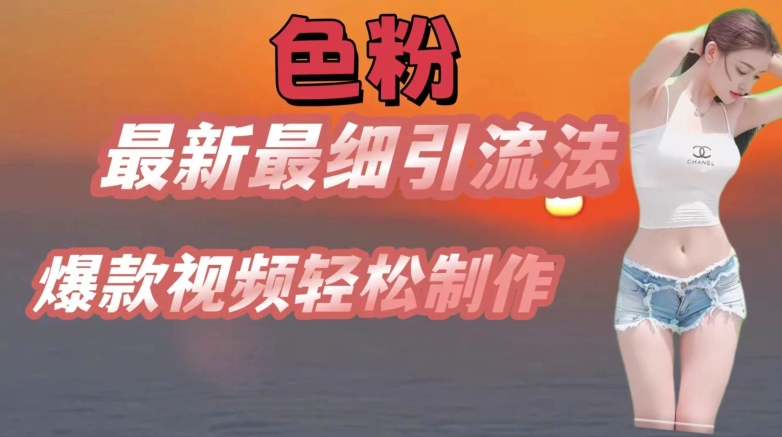 se粉最新最细引流法，七天螺旋起号法，爆款视频轻松制作【揭秘】-沐风资源库