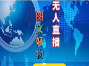 图文好物和无人直播实操，抖音电商教程-沐风资源库