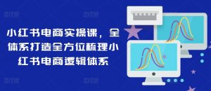 小红书电商实操课，全体系打造全方位梳理小红书电商逻辑体系-沐风资源库