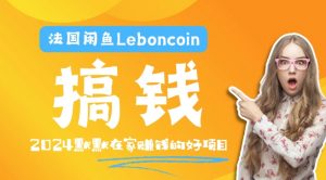 法国闲鱼Leboncoin跨境电商教程：环境邮箱电话解决产品上传及流量，悄悄赚钱【揭秘】-沐风资源库