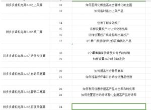 拼多多虚拟电商2.0项目，市面上最好，最全，最让人容易上手实操的拼多多虚拟电商课程-沐风资源库