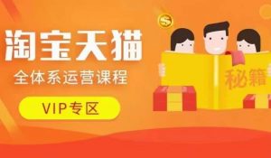 淘宝天猫全体系运营课程【9月24更新】，店铺全系运营、动销玩法、擦边球玩法等等-沐风资源库