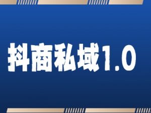 抖商服务私域1.0，抖音引流获客详细教学-沐风资源库