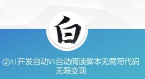 “美添赚”AI开发自动WX自动阅读脚本无需写代码无限变现【揭秘】-沐风资源库