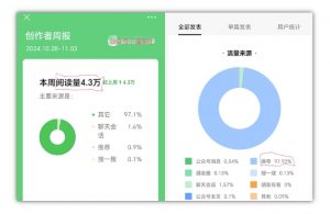 2024小绿书项目独家搬砖玩法，赚取流量主收益-沐风资源库