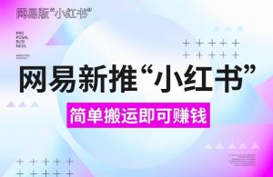 网易官方新推“小红书”，搬运即有收益，新手小白千万别错过(附详细教程)【揭秘】-沐风资源库