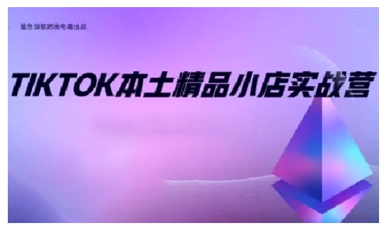 TikTok本土精品小店出海实战营，从入门到高阶，不止0-1!-沐风资源库