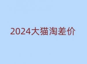 2024版大猫淘差价课程，新手也能学的无货源电商课程-沐风资源库