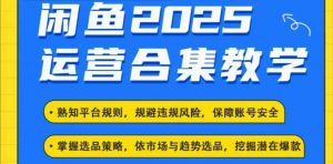 2025闲鱼电商运营全集,2025最新咸鱼玩法-沐风资源库