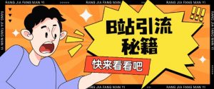 B站最新截流玩法靠此方法可日引流200+-沐风资源库
