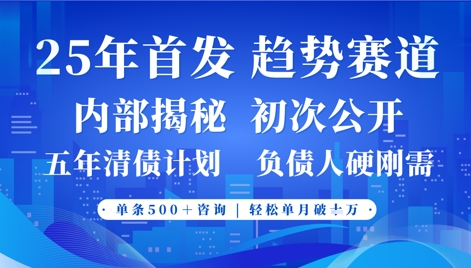 2025年首次公开，真正的事业型赛道，客咨不断，单月轻松破W-沐风资源库