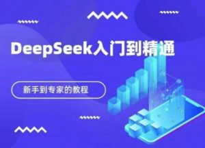 DeepSeek快速从入门到精通，新手的保姆级教程-沐风资源库