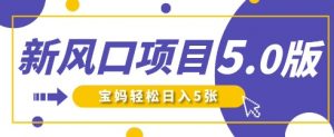 新风口项目5.0版！即梦AI做爆款萌娃说话视频，单日涨粉2W+，新手宝妈轻松日入5张-沐风资源库