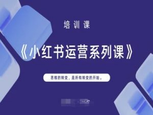 小红书运营系列课，思维的转变，是所有转变的开始-沐风资源库