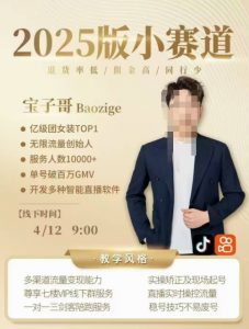 宝子哥4月12-13号线下课，全程录音【带字幕】和PPT，本期重点短视频打法摆脱缺号困扰-沐风资源库