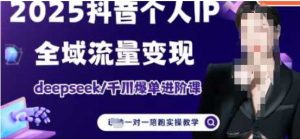 2025个人IP短视频带货(进阶版)全域流量变现，deepseek千川爆单进阶课-沐风资源库