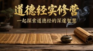 道德经实修营，一起探索道德经的深邃智慧-沐风资源库