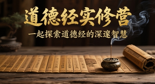 道德经实修营，一起探索道德经的深邃智慧-沐风资源库