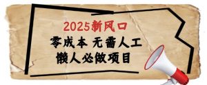 2025新风口，懒人必做项目，浏览器全自动掘金【揭秘】-沐风资源库